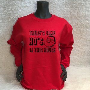 NWT Unisex Ho's In This House Xmas Sweater